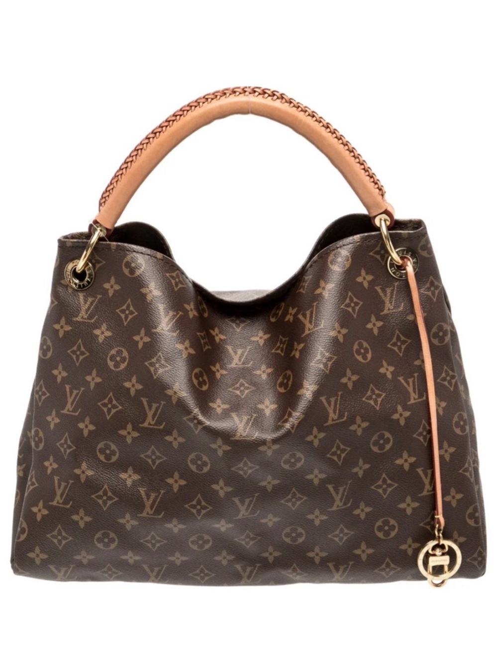 Louis Vuitton Brown Artsy MM Monogram Canvas Shoulder Bag